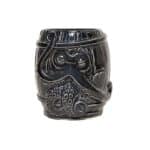 TIKI PORCELAIN BARREL OCTOPUS 42CL BLACK UNIQUE