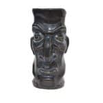 TIKI PORCELAIN MUG AX HITTED 50CL BLACK UNIQUE