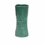 TIKI PORCELAIN YELLMAN 42CL GREEN UNIQUE