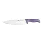 PROFESSIONAL KNIFE ICE-HARDENED INOX SERIES 18000 COOKS 20CM VIOLET ALLERGEN PADERNO ITALY