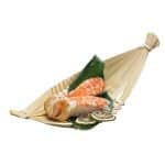 WOODEN SUSHI SMALL BOAT 29X10X5