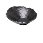 MELAMINE SASHIMI BOWL BLACK 27.5X26.5X11.5CM UNIQUE