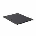 MELAMINE GN SLATE FINISH TRAY 1/2 32.5X26.5X1CM BLACK ILSA