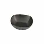 MELAMINE ZEN SQUARE BOWL 14.7X5CM BLACK ILSA