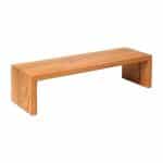 BY ORDER SKYLINE BENCH SOLID OAK WOOD 60X19X20CM NOKTE SPAIN