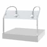 BY ORDER - CARVING STATION DOUBLE INFRARED LAMP HEATING ELEMENT MAX 90C INOX 75X60X69CM 1350W UNIQUE