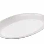 BY ORDER - MELAMINE PLATTER OVAL WHITE 55.8X35.6X3.5CM NOV