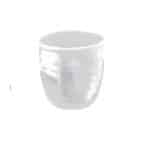BY ORDER MELAMINE SAUCE POT CANISTER 9.8X10.5CM WHITE NOVATEX