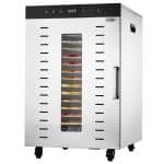 FOOD DEHYDRATOR PRO 16 TRAYS ELECTRIC 1.5KW 40X38CM MAX 25KG 46.5X57X67CM UNIQUE