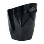 DISCONTINUED - ICE BUCKET PLASTIC 1.2L BLACK NOVATEX