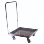 DISHWASHER BASKET RACKS PLASTIC TROLLEY 50X50CM WITH INOX HANDLE GTSA