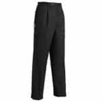 EGO UNISEX BUTTON TROUSER 65 POLYESTER SIZE XL BLACK ITALY - BY ORDER