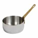 SHINY SAUCE PAN ONE HANDLE 6X3.2CM 9CL INOX 18-10 ESPIEL - BY ORDER