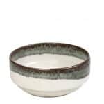 DISCONTINUED - ESSENTIALS REACTIVE BOWL STACKABLE 14CM GREEN STONEWARE ESPIEL