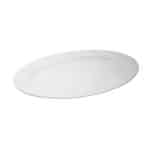 MELAMINE DEEP OVAL TAIJI WHITE 25X19CM ILSA