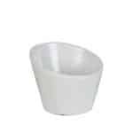 MELAMINE SLANTED DIP VELOCITY 11X10CM WHITE ILSA ITALY