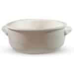 OVEN PORCELAIN ROUND 16X6CM WHITE UNIQUE