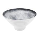 MELAMINE DEEP BOWL ROUND CONIC LIGHT-GREY MATT 20.5X8.3 NOV