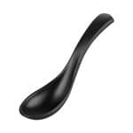 MELAMINE SPOON 14.5X3.9CM BLACK NOVATEX