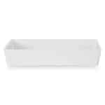 MELAMINE MELAMINE BENTO DISH BOWL SMALL 16X7X4CM WHITE UNIQUE