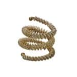 BY ORDER NAPKIN HOLDER RING ROLL SPIRAL GOLD ESPIEL