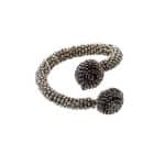 BY ORDER NAPKIN HOLDER RING ROLL SPIRAL SILVER ESPIEL