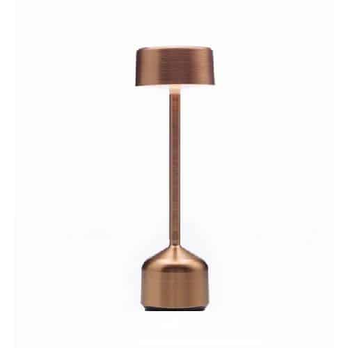 TAB-IMA-DEM-T-015.jpg BY ORDER TABLE LAMP LED DEMOISELLE TALL COLLECTION CYLINDER BRONZE IMAGILIGHT BELGIUM - Image 1