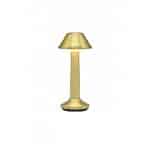 TABLE LAMP MOMENTS CAP LED RECHARGEABLE YELLOW GOLD IMAGILIGHT BELGIUM