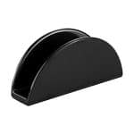 NAPKIN HOLDER MELAMINE 14X4.5X6.5CM BLACK NOVATEX
