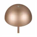 TABLE LAMP SPARE HALF SPHERE COVER MATT BRONZE FOR SWAP ZAFFERANO ITALY - BY ORDER