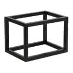 BY ORDER BUFFET CUBES METAL STAND BLACK 14X14X20CM ESPIEL