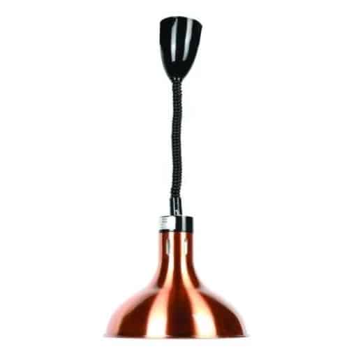 BUF-KAR-A6512-1407.jpg BUFFET HEATING LAMP 29CM ROSE COPPER SPIRAL 60-150CM 250W UNIQUE - BY ORDER - Image 1