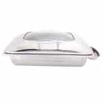CHAFING DISH BUILD IN INDUCTION WINDOW RECTANGULAR 1/1 53X32.5CM INOX 04005006 UNIQUE - BY ORDER