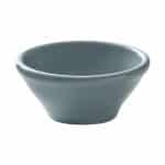 PINE SKY EMBOSSED PORCELAIN SMALL DISH ROUND 8X4CM 7CL HEART SOUL by BAUSCHER GERMANY - BY ORDER