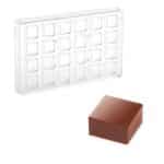CHOCOLATE MOULD PC 27.5X17.5CM 24 X 2.5X2.5X1.3CM 9GR MARTELLATO - BY ORDER