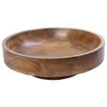 WOOD BOWL MANGO 40.64X12CM ESPIEL - BY ORDER