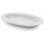 BUFFET PORCELAIN OVAL COUPE WITH RIM PLATTER 40X28CM GTSA