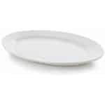 BUFFET PORCELAIN OVAL PLATTER WITH RIM 57X40CM GTSA