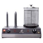 JOHNY BUFFET HOT DOG COOKER WARMER WITH STEAMER ELECTRIC 2000W 49X29.5X40CM - BY ORDER