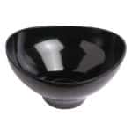 MELAMINE BOWL OVAL 29.5X26.6X16CM 4.1L BLACK NOV - BY ORDER