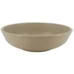 BY ORDER - MELAMINE POTTERY BROWN BOWL ROUND 33X8.2CM 3L ZICCO APS