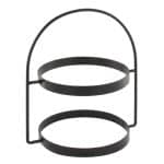 ARC ETAGERE STAND 2 TIER 29X19X32CM BLACK PLAYGROUND - BY ORDER