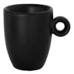 TORINO PORCELAIN MUG BLACK MAT 37.5CL TABLETOP