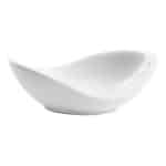 MINI PORCELAIN OVAL TWEESTED DISH 9X5X3CM PADERNO - BY ORDER