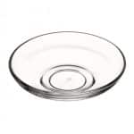 ETHNIC SAUCER GLASS 10.2CM CLEAR TEMPERED ESPIEL - BY ORDER