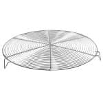 PASTRY ROUND GRILL 20CM S/STEEL GRATE WITH FEET