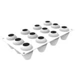 3D SILICONE MOLD 12 EGGS D4.6 X 6.3CM