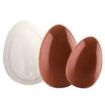 PASTRY MOULD RIGID EASTER SMOOTH HALF EGGS 33X23.5CM MARTELLATO - BY ORDER