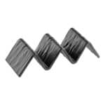 TACO STAND MELAMINE PLASTIC 2-3 HOLDERS 20X10X5CM BLACK UNIQUE