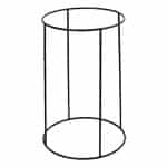 BUFFET ADVANCED WIRE BASE METAL SILICONE BLACK ROUND 24-22X36CM ESPIEL